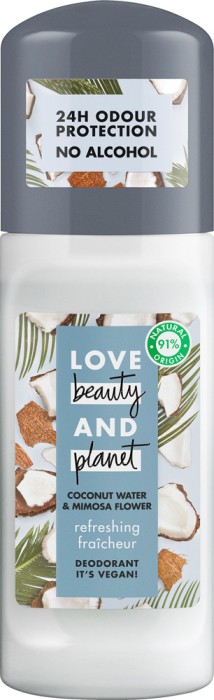 Love Beauty and Planet Refreshing Deodorant Coconut Water & Mimosa Flower 50 ml