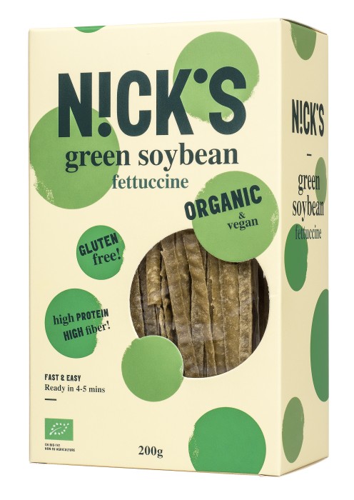 Nicks Green Soybean Fettuccine 200 g