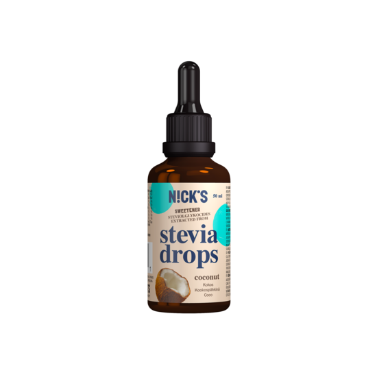 Nicks Stevia Drops Coconut 50 ml