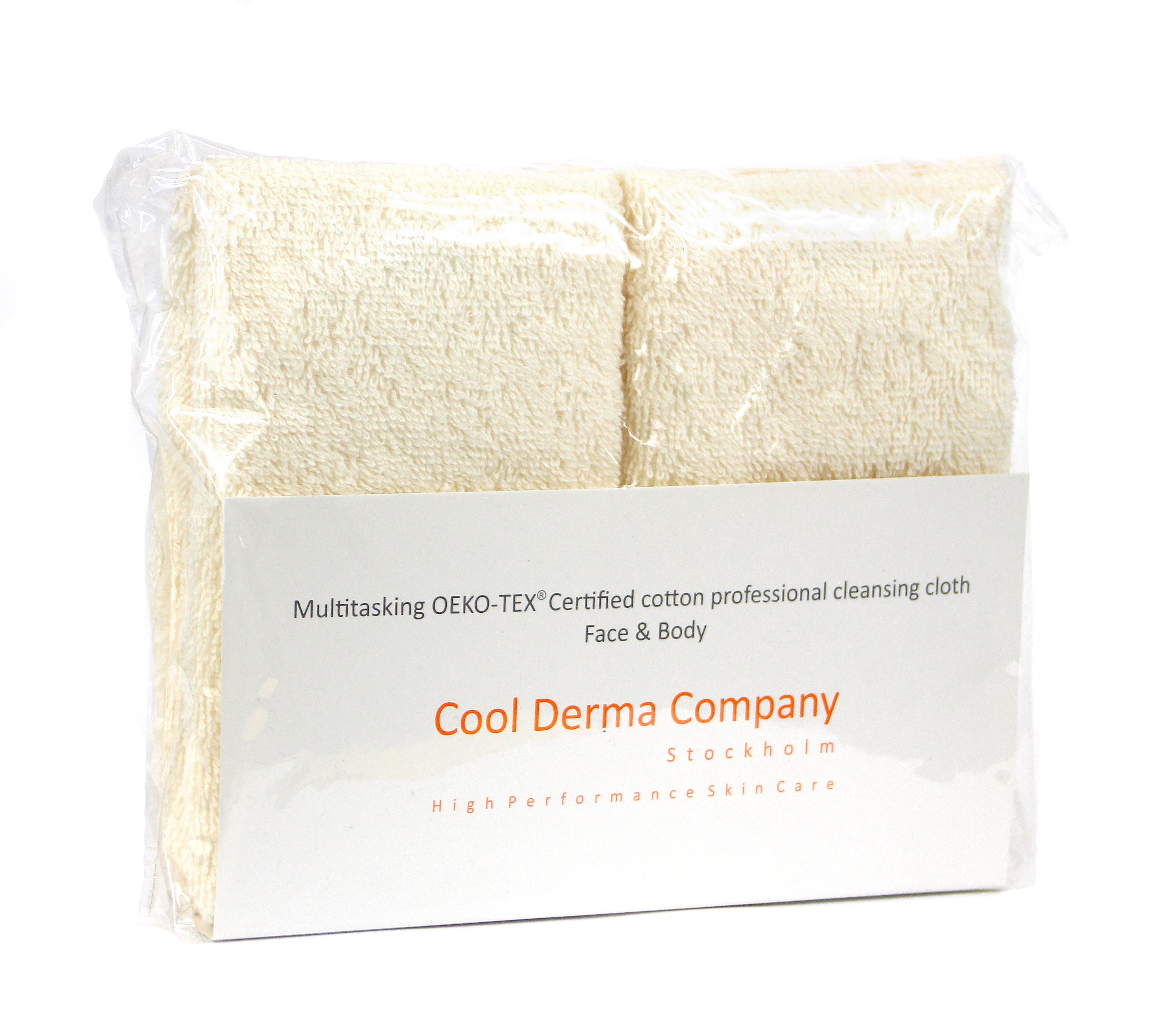 Cool Derma Organic Wash Cloth 4 st