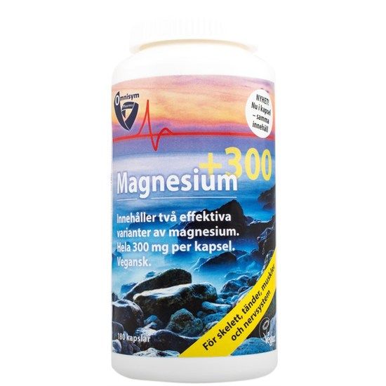 Omnisym Pharma Magnesium +300 300 mg 180 kapslar