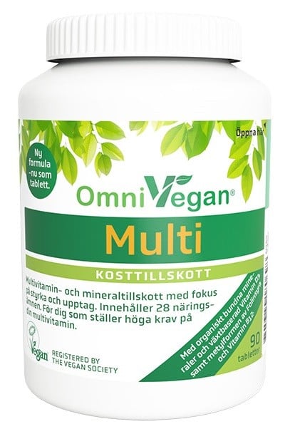 OmniVegan Multi 90 tabletter