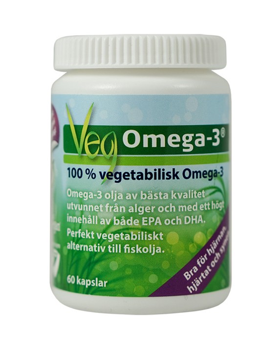 Omnisym Pharma Veg Omega-3 60 kapslar