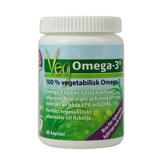 Omnisym Pharma Veg Omega-3 60 kapslar