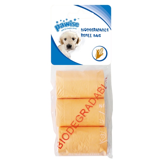 Pawise Bajspåsar Refill 3-pack
