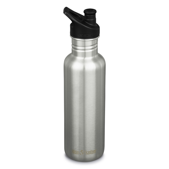 Klean Kanteen Classic Sport Cap Brushed Stainless 800 ml