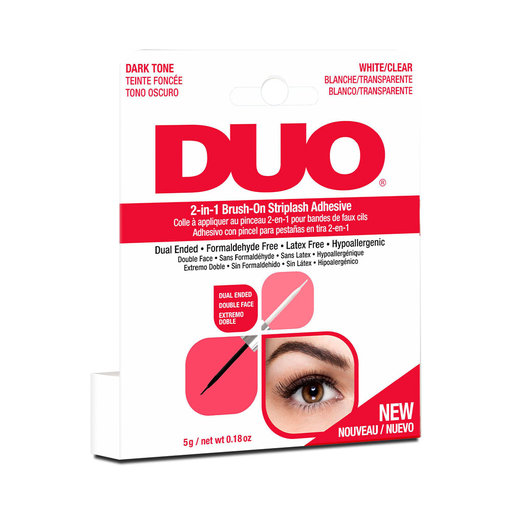 Ardell DUO 2-in-1 Brush On Franslim Dark/Clear