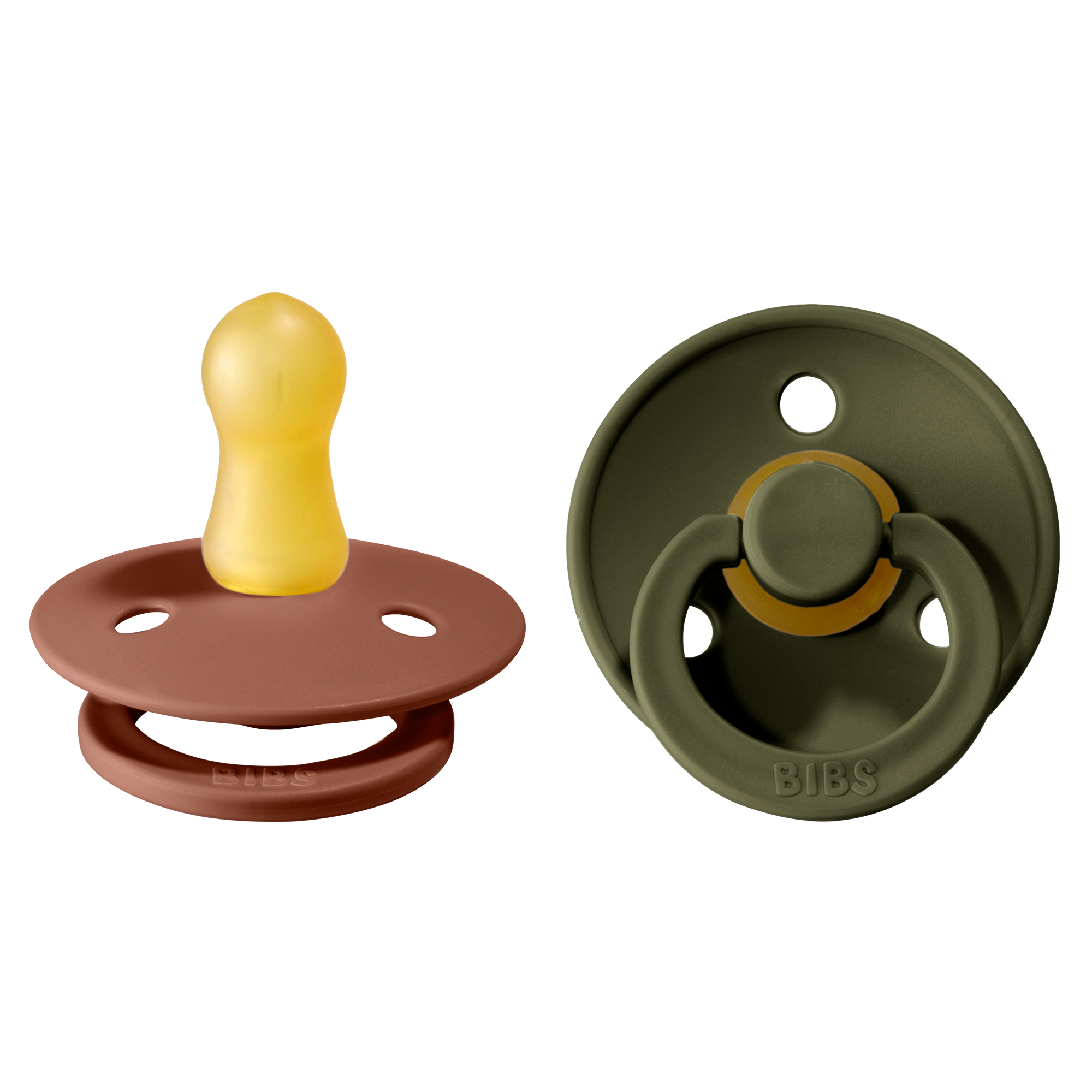 BIBS Colour Nappar Woodchuck/Hunter green Strl. 1 (0-6 månader) 2-pack