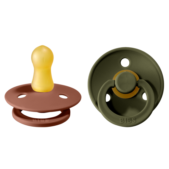 BIBS Colour Nappar Woodchuck/Hunter green Strl. 1 (0-6 månader) 2-pack