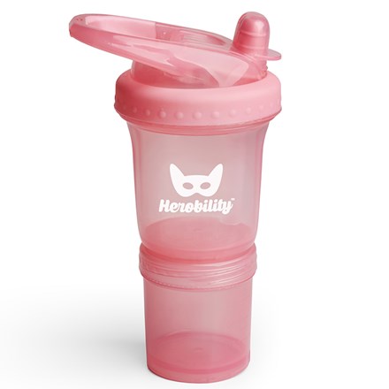 Herobility Sport Bottle 140 ml Bubble Pink