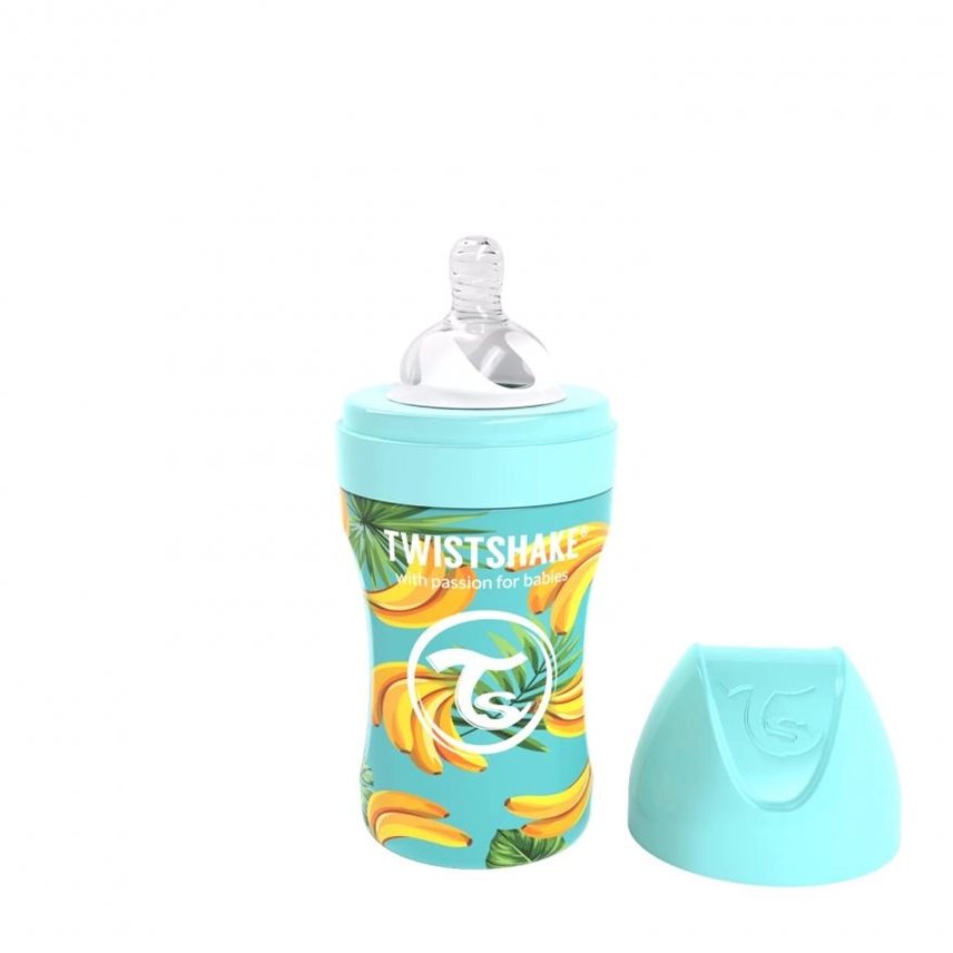 Twistshake Anti-Colic Stainless Steel 260 ml Banana