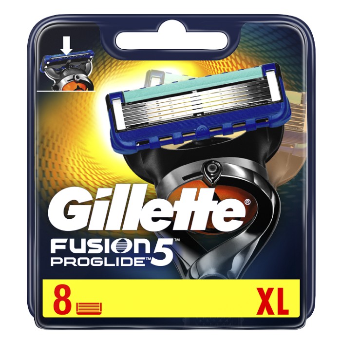 Gillette Fusion5 ProGlide rakblad 8 st