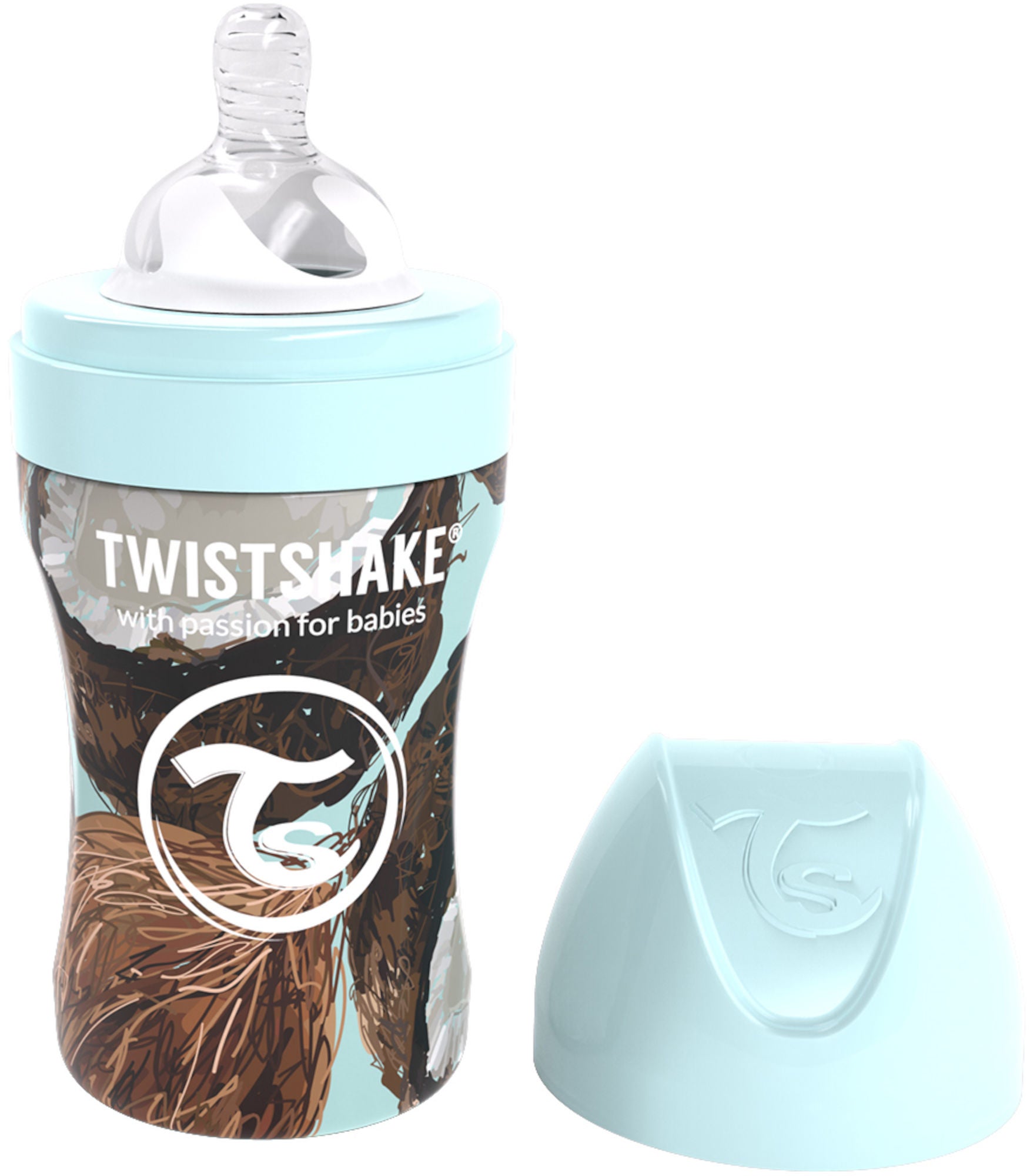 Twistshake Anti-Colic Stainless Steel 260 ml Coconut
