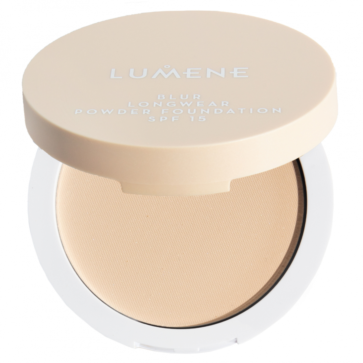 Lumene Longwear Blur Powder Foundation SPF 15 10 g 3 Fresh Apricot