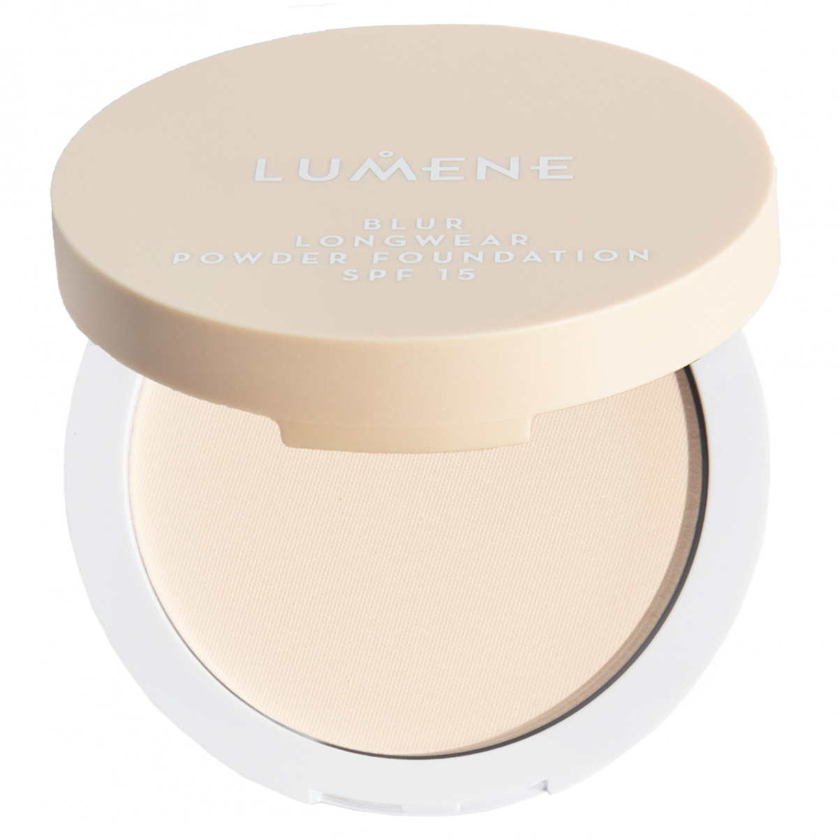 Lumene Longwear Blur Powder Foundation SPF 15 10 g 0 Light Ivory