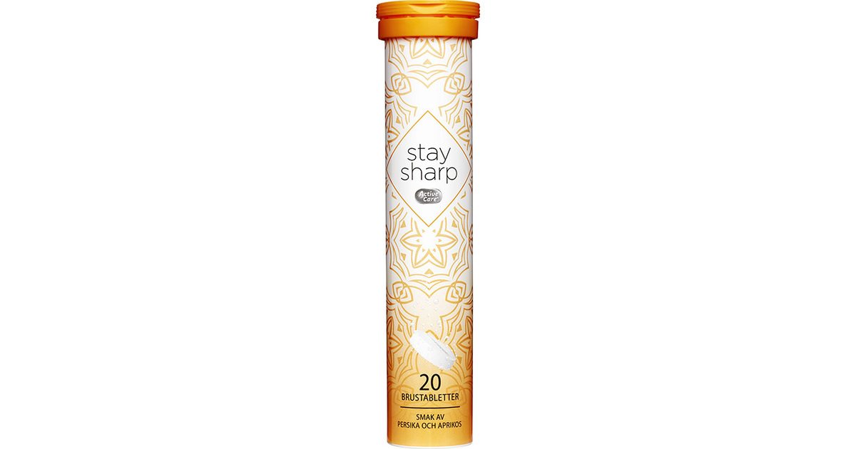 Köp Active Care Stay Sharp Brus 20 st | MEDS Apotek
