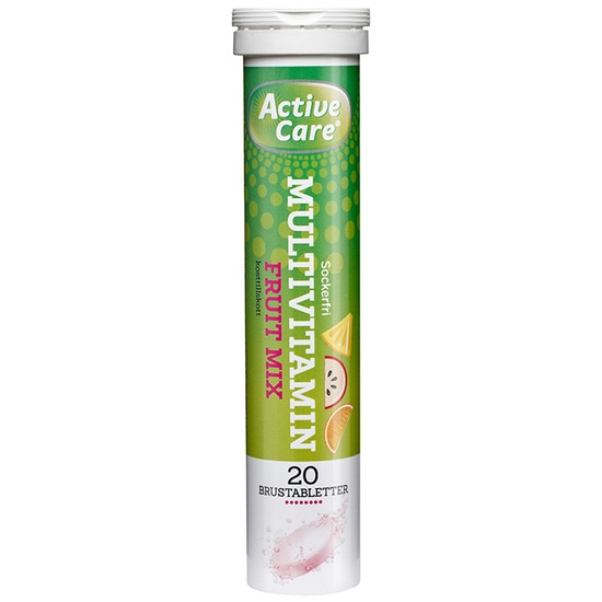 Active Care Multivitamin BCDE Fruitmix 20 brustabletter