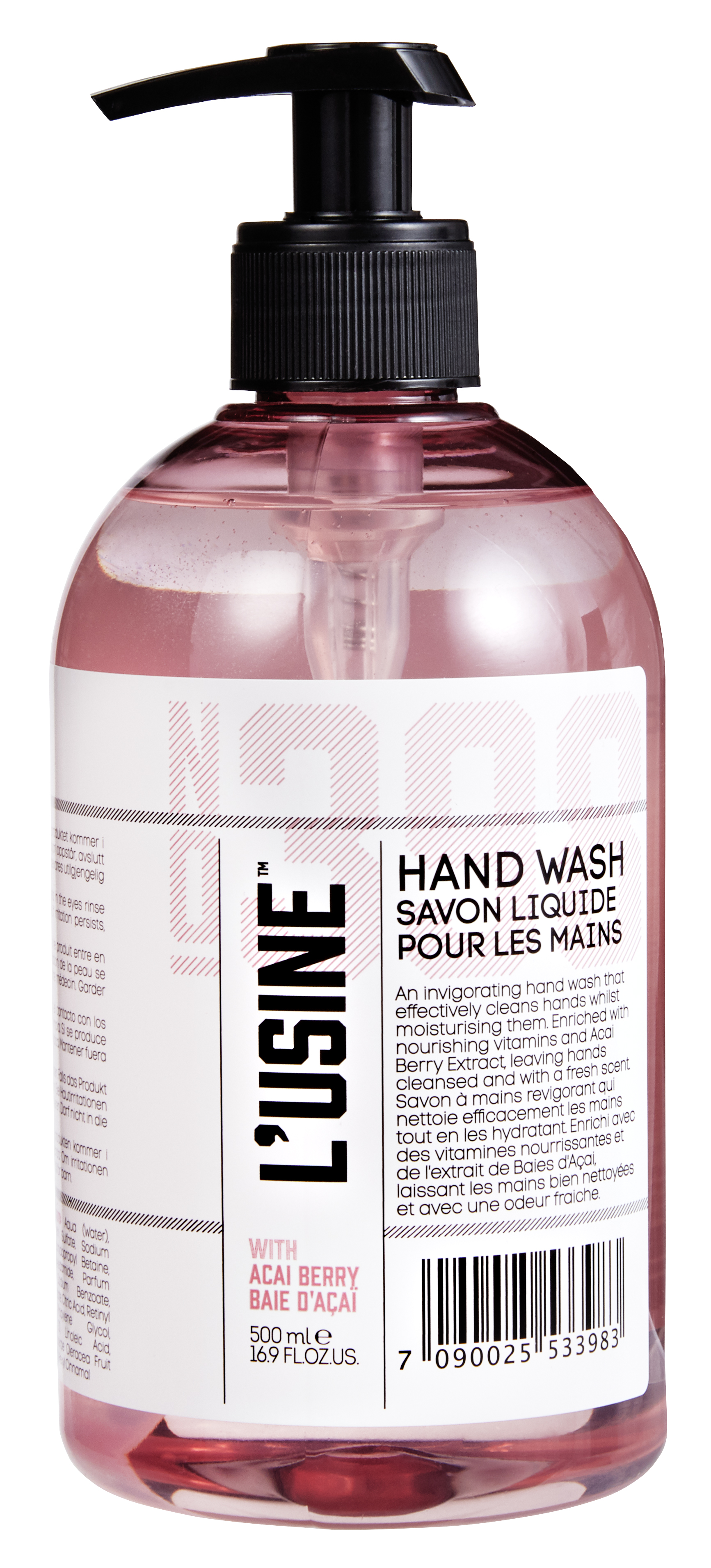 L'Usine Handwash Acai & Berry 500 ml
