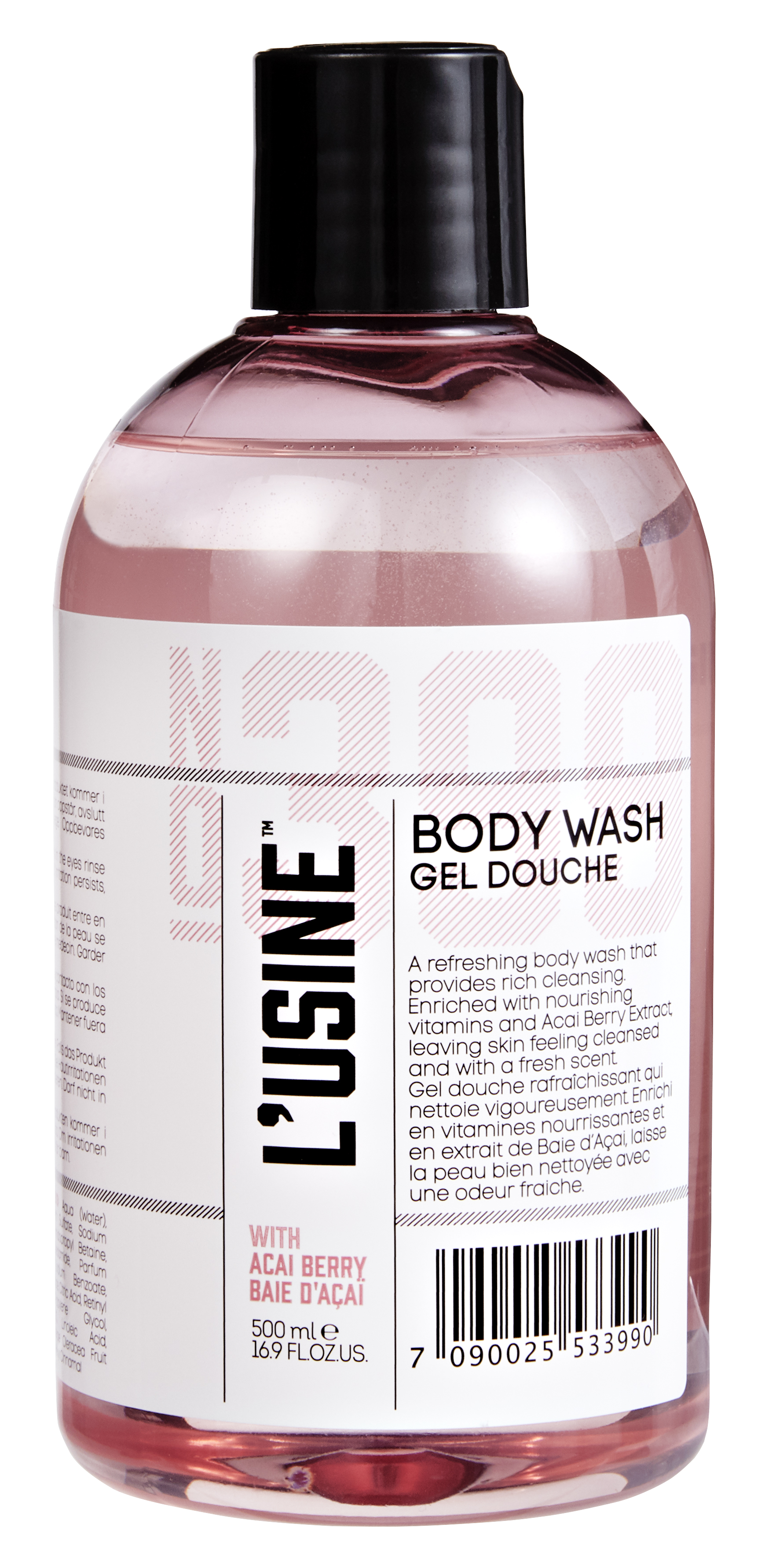L'Usine Body Wash Acai Berry 500 ml