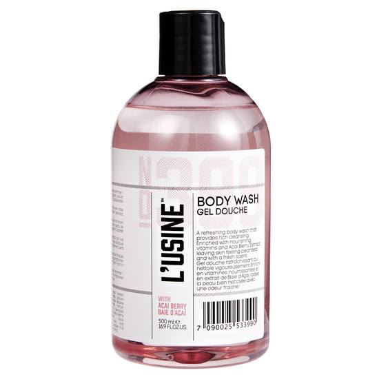 L'Usine Body Wash Acai Berry 500 ml