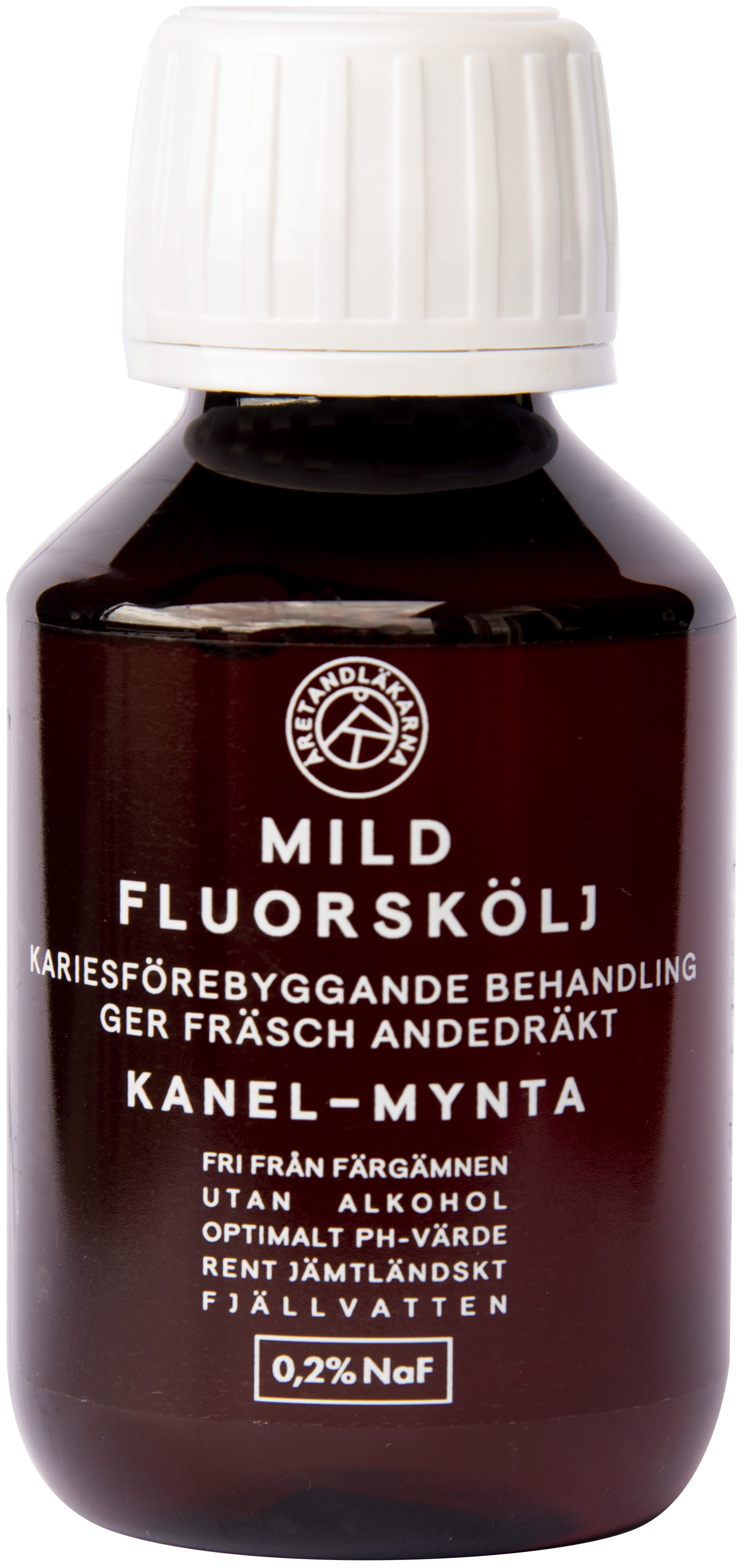 Åretandläkarna Mild Fluorskölj Kanel-Mynta 100 ml
