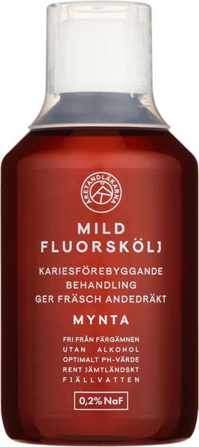 Åretandläkarna Mild Fluorskölj Mynta 300 ml