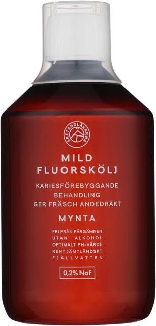 Åretandläkarna Mild Fluorskölj Mynta 500 ml