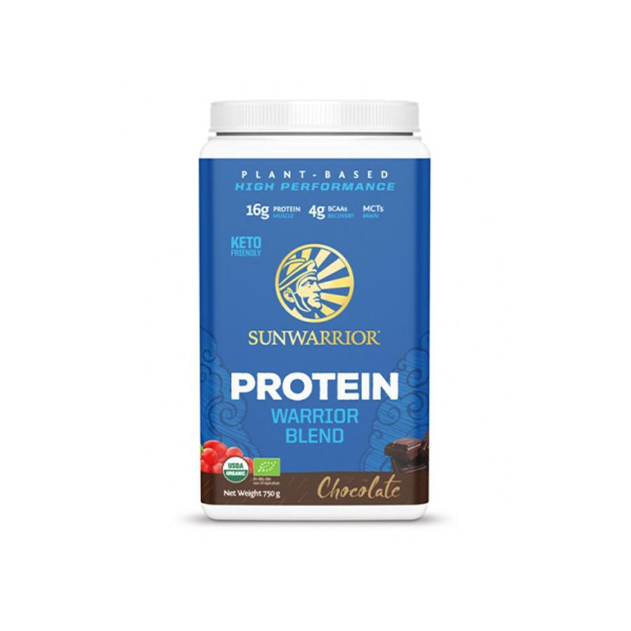 Sunwarrior Protein Warrior Blend 750 g Choklad
