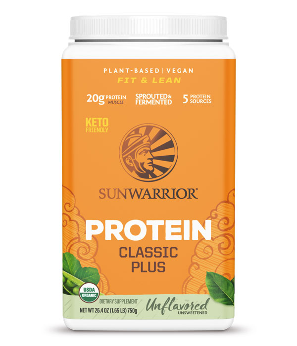 Sunwarrior Protein Classic Plus 750 g Naturell