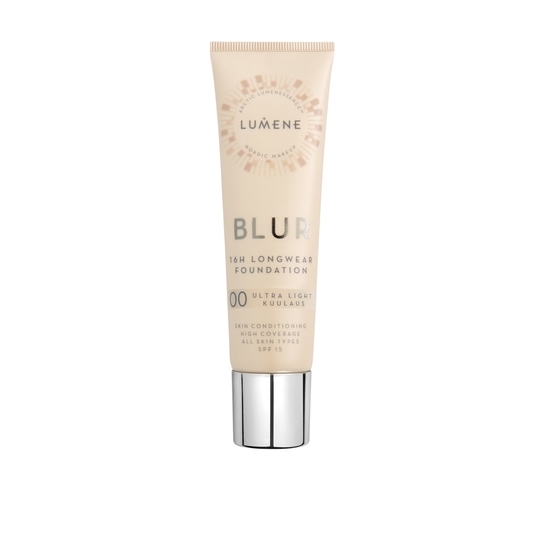 Lumene Blur 16h Longwear Foundation 00 Ultra Light SPF15 30ml