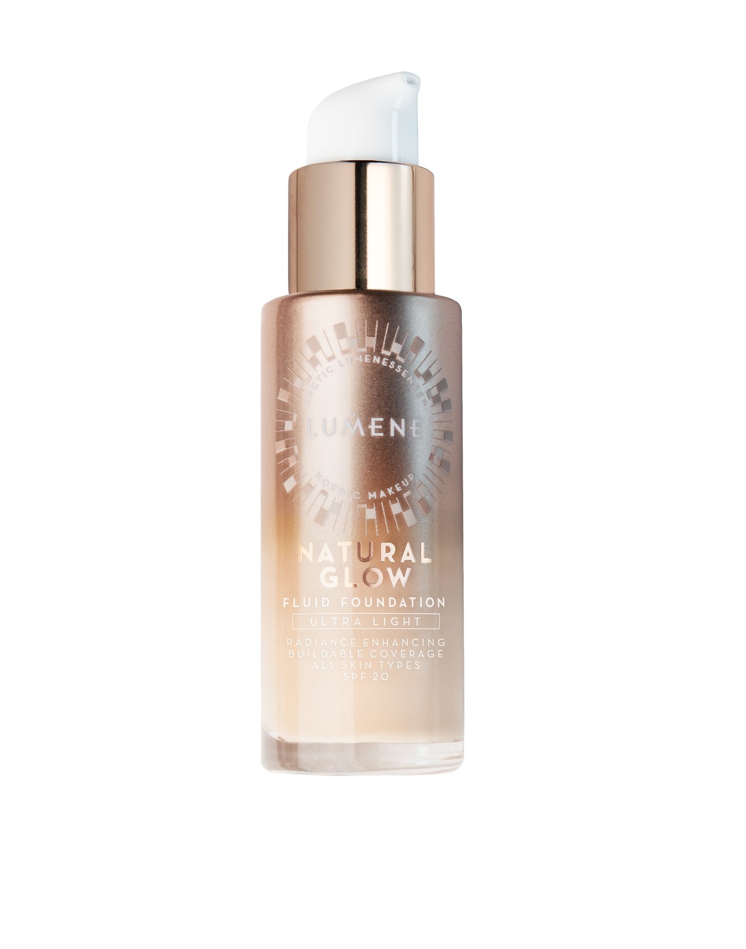 Lumene Natural Glow Fluid Foundation Ultra Light SPF20 30ml