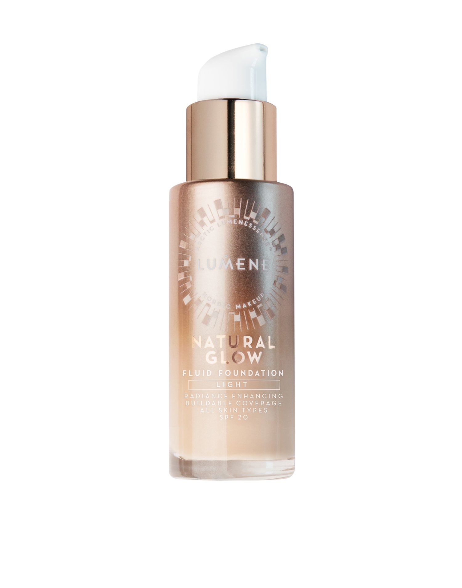 Lumene Natural Glow Fluid Foundation Light SPF20 30ml
