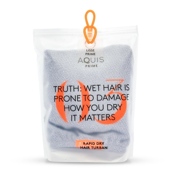 Aquis Hårturban Lisse Luxe Cloudy Berry