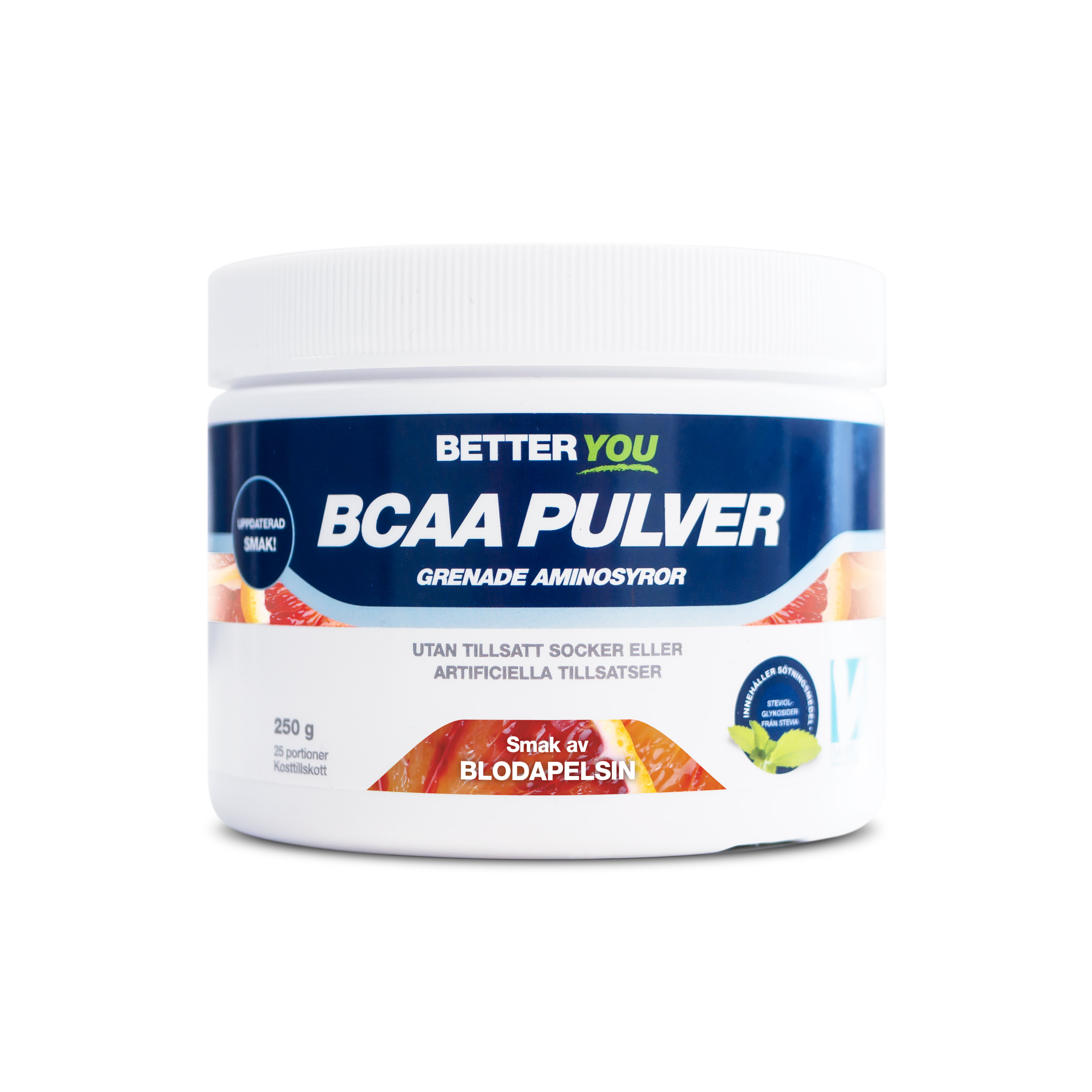 Better You Naturligt BCAA Pulver 250g Blodapelsin