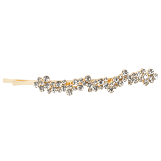 Corinne Hair Slider Strass Gold