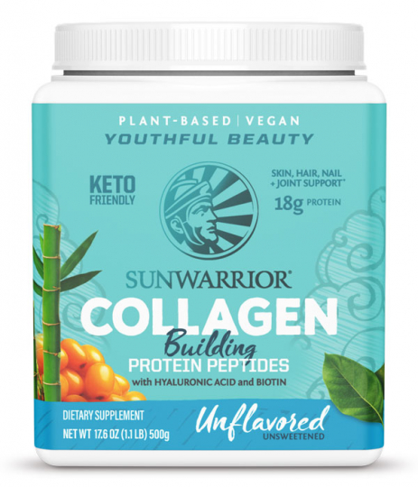 Sunwarrior Collagen Building Protein peptides 500 g Naturell