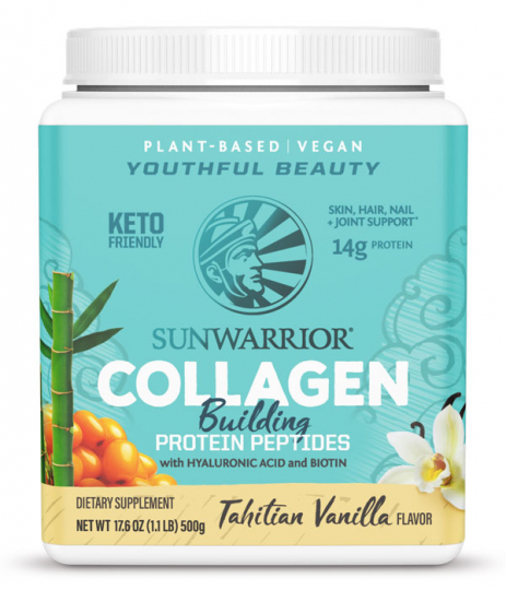 Sunwarrior Collagen Building Protein peptides 500 g Vanilj