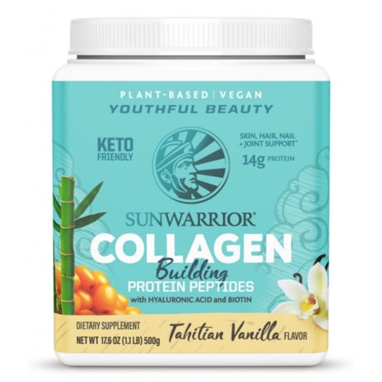 Sunwarrior Collagen Building Protein peptides 500 g Vanilj