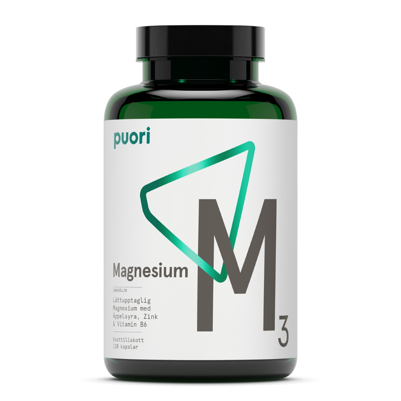 Puori M3 Magnesium & Zink 120 kapslar