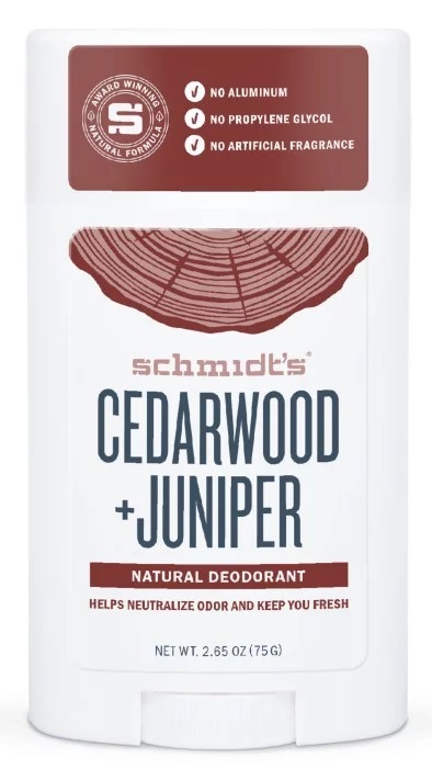 Schmidt's Cedarwood & Juniper Deo Stick 75g