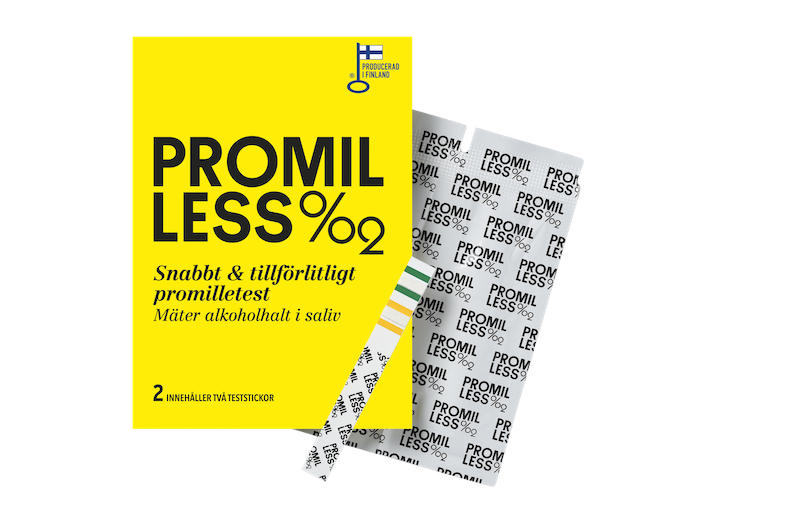 Promilless promilletest 2 teststickor