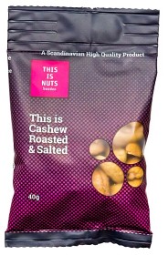 This is Cashew Roasted & Salted 40g