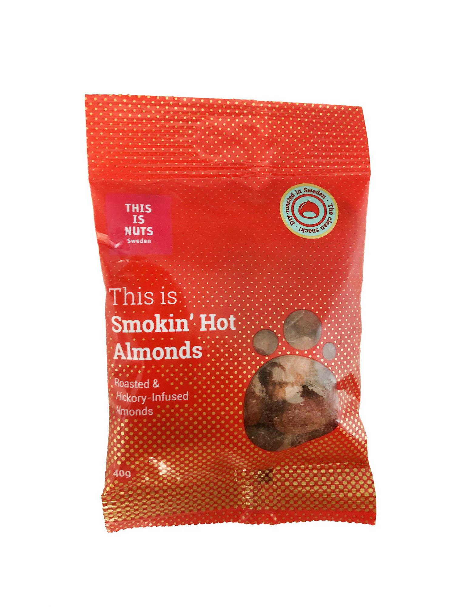 This is Smokin' Hot Almonds 40g