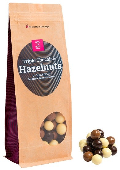 This is Triple Chocolate Hazelnuts 250g