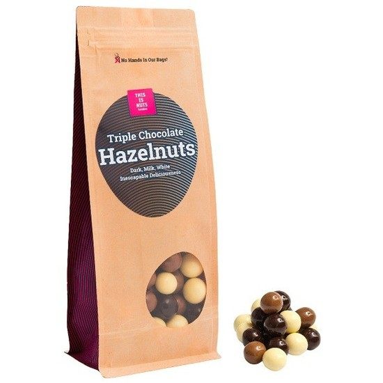 This is Triple Chocolate Hazelnuts 250g