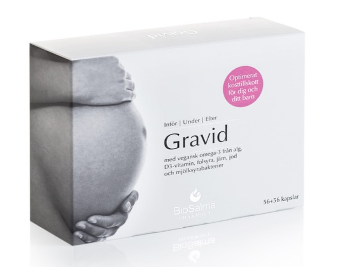 BioSalma Pharmacy Gravid 56+56 kapslar