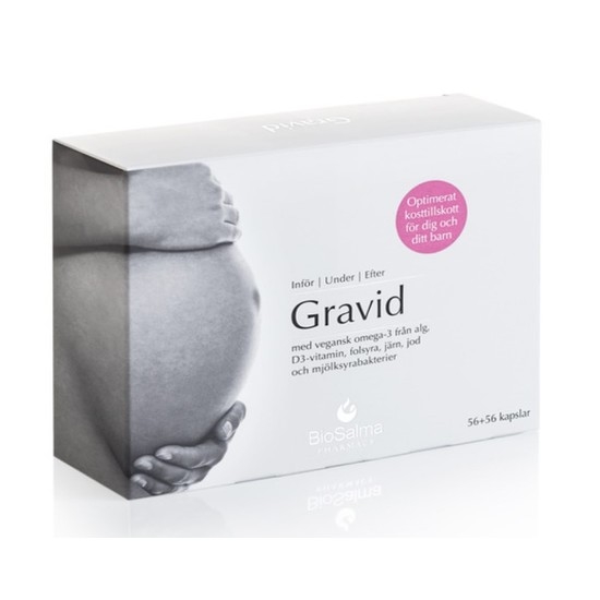 BioSalma Pharmacy Gravid 56+56 kapslar