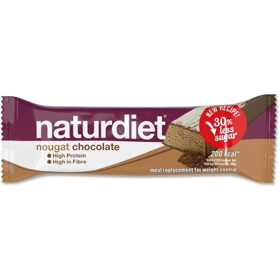 Naturdiet Mealbar Nougat Chocolate 58 g
