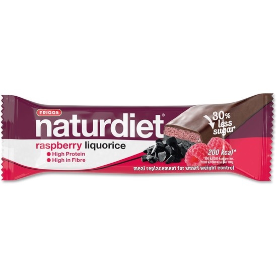 Naturdiet Mealbar Raspberry Liquorice 56 g