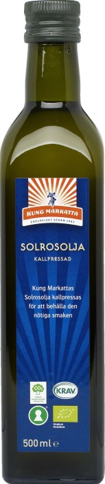 Kung Markatta Solrosolja KRAV 500 ml